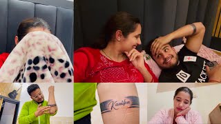 My reaction on Rohit’s Tattoo 🥺♥️🫶🏻 kanikarana kanikaranavlogs rohitkanika [upl. by Nella949]