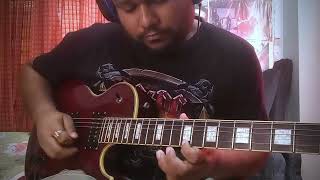 Ghum Bhanga Shohore  Ayub Bachchu  LRB  Guitar Solo Cover by Ashish Kuntal [upl. by Jason]