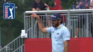 Max Homas HOLEINONE at Rocket Mortgage Classic [upl. by Aicertap888]