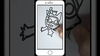 EASY STEPBYSTEP TUTORIAL ON DRAWING PINKFONG CHARACTER FOR KIDS [upl. by Cullen583]