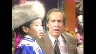 Throat singing for the first time on American TV [upl. by Joy]