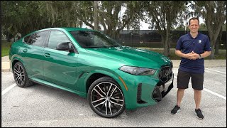 Is the 2025 BMW X6 M60i a BETTER sport SUV than the Genesis GV80 Coupe [upl. by Ihskaneem320]