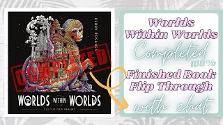 MY COMPLETED BOOK Worlds Within Worlds by Kerby Rosanes flip through with chat [upl. by Nodmac]