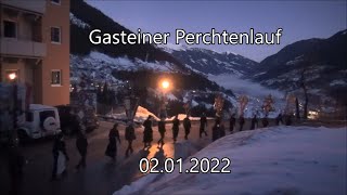 Gasteiner Perchtenlauf 2022 [upl. by Barbey]