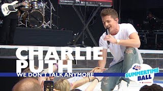 Charlie Puth  We Dont Talk Anymore Live At Capital’s Summertime Ball 2017 [upl. by Orva]