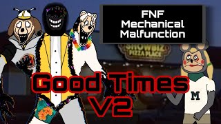 FNF X PIBBY  FNF Mechanical Malfunction  Good Times V2  Corrupted Rockafire Explosion [upl. by Sedaiuqlem663]