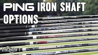 PING Irons Golf Shaft Options  Which Shaft Is Right For You [upl. by Edlitam]