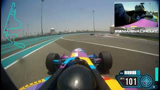 Abu Dhabi Yas Marina Formula 3000 Experience [upl. by Yreme]