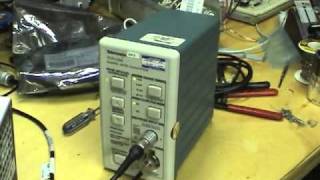 Tektronix TCPA300 debugging 2 and a look at an AM503 probe amp [upl. by Peterec920]