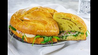 Torta salata da farcire veloce per antipasto [upl. by Hayila]