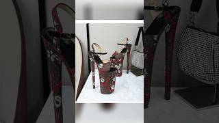 Beautiful sandal heel designing fashionheels fashion trending short [upl. by Laehcimaj612]