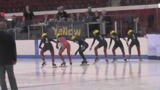 Canadian Olympic Short Track Speed Skating and Biofeedback [upl. by Nytsirt515]