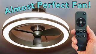 How to Install Artika Edwin LED Ceiling Fan from Costco [upl. by Richel]