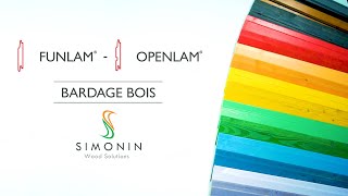 Funlam® Openlam® Le bardage bois Simonin [upl. by Nadual]