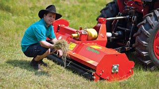 Italian Del Morino Flail Mowers Are The Best [upl. by Callean]