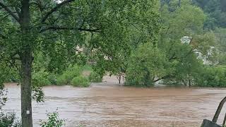 Hochwasser in Eppelborn ⛈️ [upl. by Kantor]