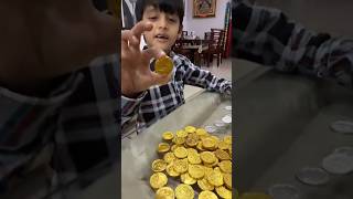 Sourav joshi got Goldan🪙  sourav joshi short  goldan cutebaby funny viral shorts [upl. by Eriuqs532]