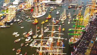 Port of Amsterdam  Timelapse SAIL 2015  Drone Addicts [upl. by Einatirb433]