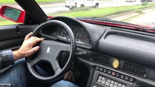 1992 Maserati Shamal  Freeway onramp [upl. by Yeldoow]