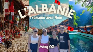 ROAD TRIP DE 1 SEMAINE EN ALBANIE 🇦🇱 [upl. by Nevyar]