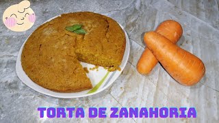 INCREIBLE  torta de zanahoria SIN HORNO [upl. by Sorcim]