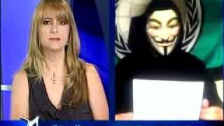 Entrevista Exclusiva a representante de Anonymous en Nuria Piera [upl. by Dennett603]