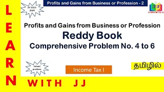 incometax  Part 2  profitsandgainsfrombusinessorprofession  reddybookproblem pgbp [upl. by Gurolinick]