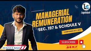 Section 197 Managerial Remuneration amp Schedule V of Companies Act 2013 with 10 Case Studies [upl. by Einohtna]