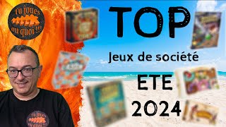 TOP jeux de société été 2024 [upl. by Nonnaihr274]