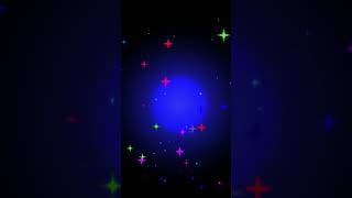 Multicolor glowing stars particles abstract background shorts shortsfeed [upl. by Hedi665]