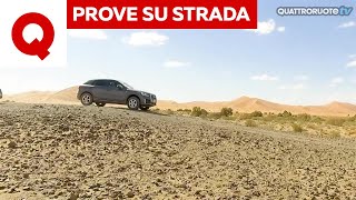 La prova dellAudi Q2 nel deserto del Sahara  prima parte  Quattroruote [upl. by Lokkin]