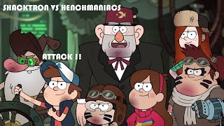 Gravity Falls  Shacktron vs Bill Cipher [upl. by Nahtaj]