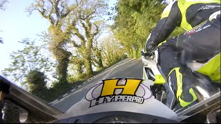 Too Close for Comfort Tuukka Korhonen  Supersport Practice  TT 2015  On Bike  Isle of Man [upl. by Hiroshi]