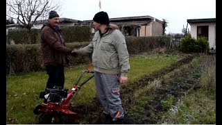 Gartenfräse  Bodenfräse Motorhacke für den Garten Teil 2 [upl. by Sarilda732]