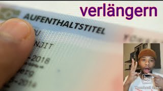 Aufenthaltserlaubnis verlängern 1 [upl. by Nelram]