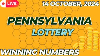 Pennsylvania Day Lottery Results For  14 Oct 2024  Pick 2  Pick 3  Pick 4  Pick 5  Powerball [upl. by Naliorf]