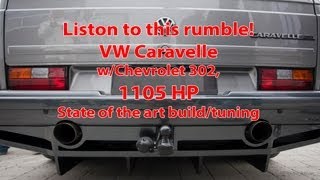 VW Caravelle V8 Twinturbo 1105 HP1311 Nm [upl. by Norraj846]