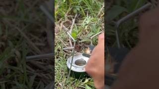 Bushcraft Boilermaker Stove Heat in the Wilderness fishing lure fishingvideo angler bushcraft [upl. by Ennaid]