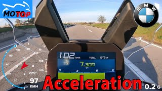 BMW C400X 2023  ACCELERATION  GPS measured [upl. by Yntirb213]