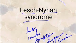 Lesch Nyhan Syndrome hgprt gout biochemistry bbcct113 ignouexam ignou [upl. by Gerrilee]