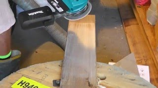 Makita DBO180 18v Random Orbit Sander Quick Review [upl. by Ytineres575]