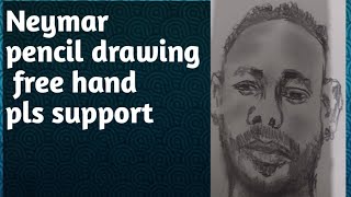 neymar pencildrawing mynewsketch plssupport browsefeaturs channalpages channelsubscribe [upl. by Wilow]