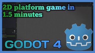 make a 2D platform game godot 4 [upl. by Joana542]