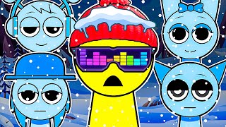 Sprunki But Theyre FROZEN ICE COLD Incredibox [upl. by Rooney]