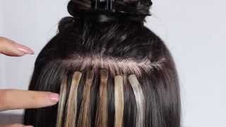 Tape In Hair Extensions  How to apply Glam Strands [upl. by Gillead]