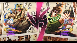 quotIntense Fight Wamuu vs JoJo  JoJos AllStar Battle R PS5 Gameplayquot [upl. by Awuhsoj]