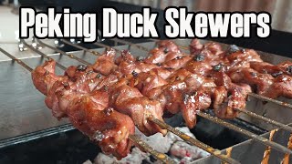 Grilled Peking Duck Skewers [upl. by Euphemiah355]