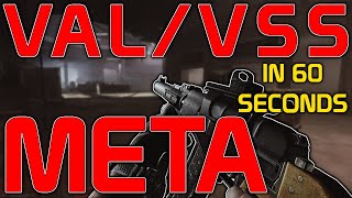 Meta VAL amp VSS Build Guide  Meta by the Minute  Escape From Tarkov [upl. by Setiram867]