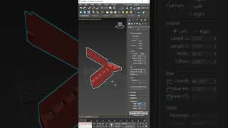 Doglegged staircase modelling in 3dsmax [upl. by Oirazan]