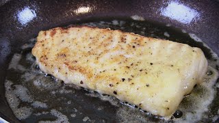 Best Pan Seared Cod FilletHow To Fry Cod Fillet Two Easy and Quick Fish Recipes Pan Fried Cod [upl. by Unders]